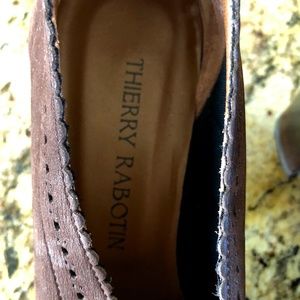 VGUC Thierry Rabotin Brown Suede Pumps size 41 M